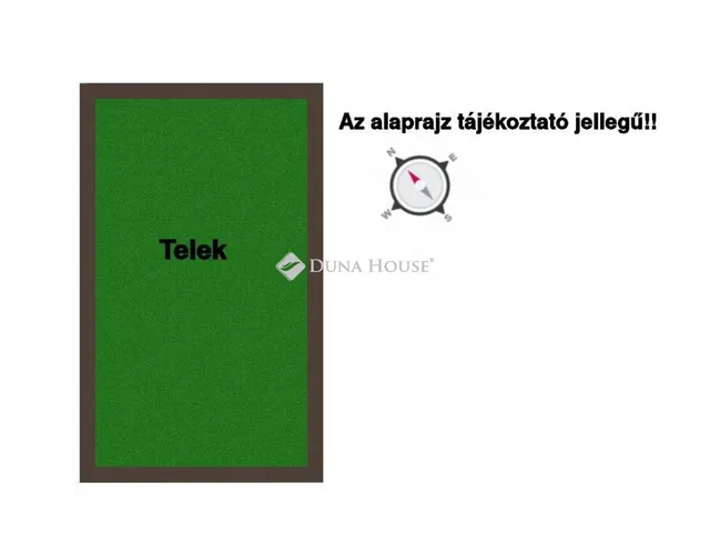 Eladó telek Csömör 658 nm