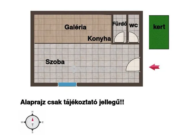 Eladó lakás Budapest VII. kerület 36 nm