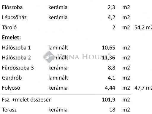 Eladó ház Fót 132 nm