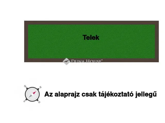 Eladó telek Vác, Nincs utca 1085 nm