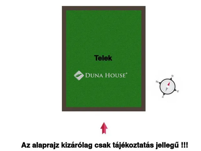 Eladó telek Kerepes, (Még nem teljesen kijárt) 744 nm
