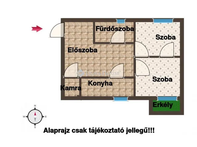 Eladó lakás Dunakeszi 56 nm