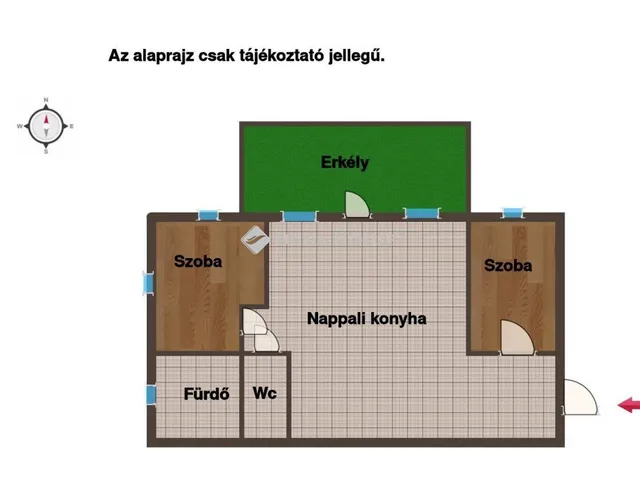 Eladó lakás Dunakeszi 55 nm