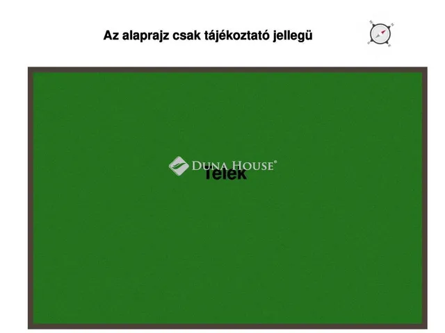 Eladó telek Fót, Panoráma utca 1415 nm