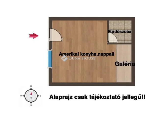 Eladó lakás Budapest VIII. kerület 29 nm