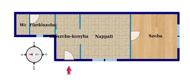 Eladó ház Miskolc, Tetemvár alsósor 46 nm