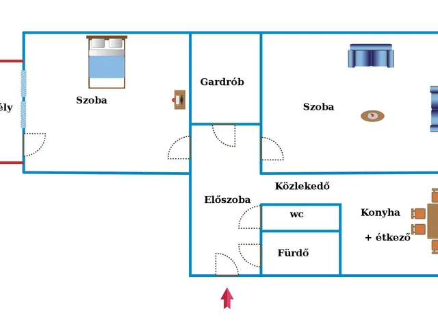 Eladó lakás Miskolc, Király utca 55 nm