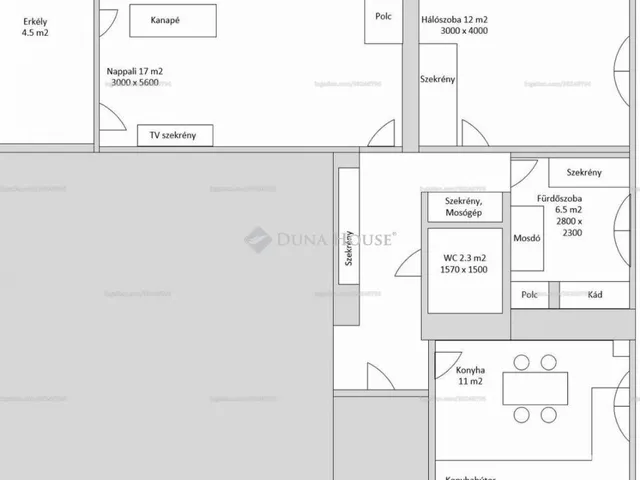 Eladó lakás Budapest XI. kerület, Mohai út 62 nm