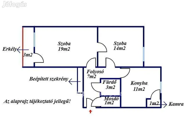 Eladó lakás Gyula, Törökzug 54 nm
