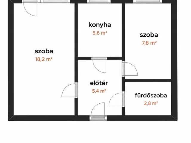 Eladó lakás Gyula, Törökzug 40 nm