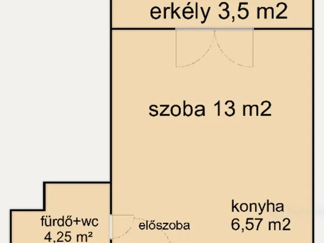 Eladó lakás Budapest III. kerület, Békásmegyer, Pünkösdfürdő utca 23 nm