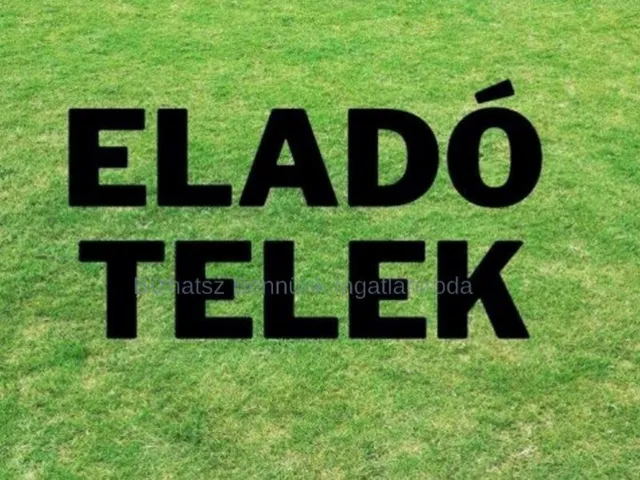 Eladó telek Nyíregyháza, Sóstóhegy 4217 nm