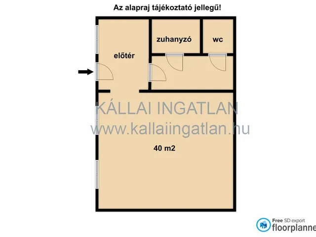 Kiadó kereskedelmi és ipari ingatlan Nyíregyháza, Belváros 58 nm