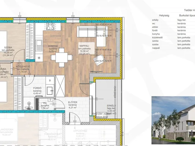 Eladó lakás Hajdúszoboszló 55 nm
