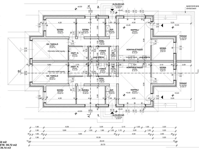 Eladó ház Hajdúsámson, Sámsonkert, Dombos utca 109 nm