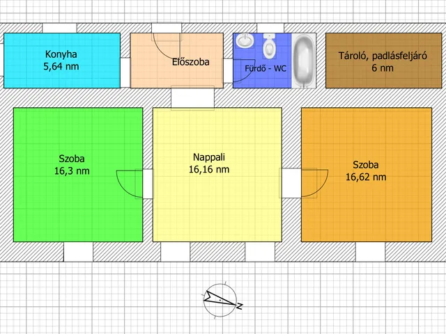 Eladó ház Pusztahencse, Dózsa György utca 87 63 nm