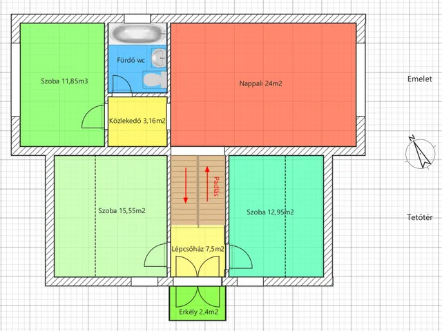 Eladó ház Fadd 130 nm