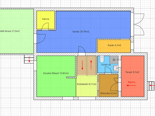 Eladó ház Fadd 130 nm