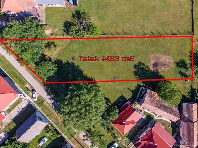 Eladó telek Fácánkert, Petőfi utca 1493 nm