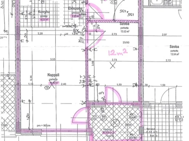 Eladó lakás Budapest XI. kerület, Nádorkert 52 nm