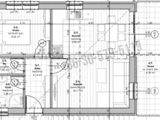 Eladó garázs Orosháza 18 nm