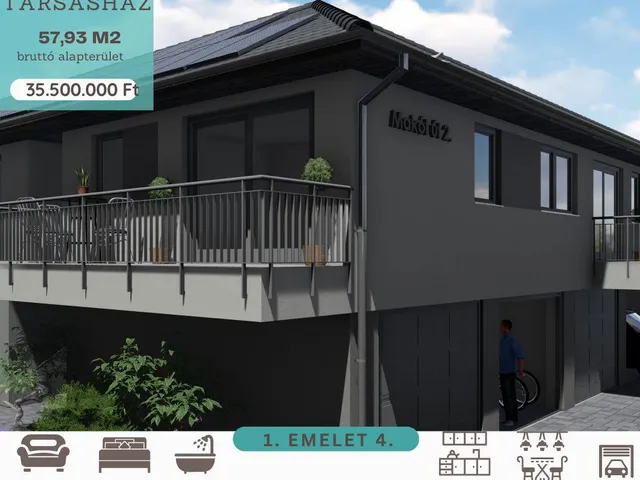 Eladó lakás Orosháza 40 nm