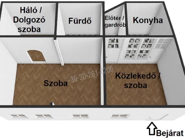 Eladó lakás Budapest I. kerület 56 nm