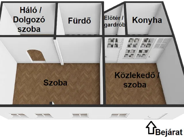 Eladó lakás Budapest I. kerület 56 nm