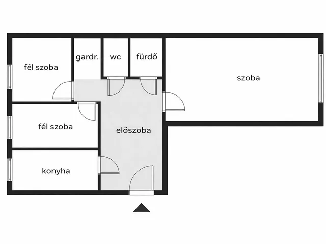 Eladó lakás Budapest III. kerület, Békásmegyer 57 nm