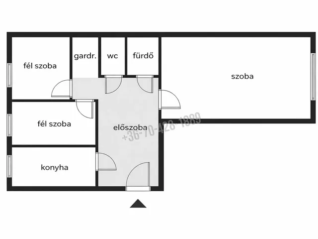 Eladó lakás Budapest III. kerület, Békásmegyer 57 nm