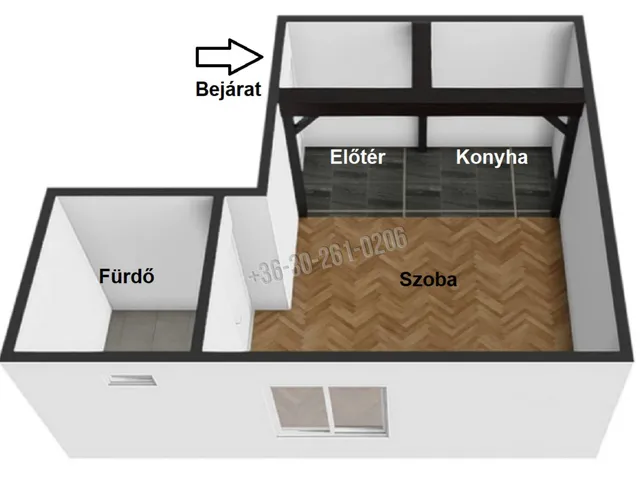 Eladó lakás Budapest I. kerület 29 nm