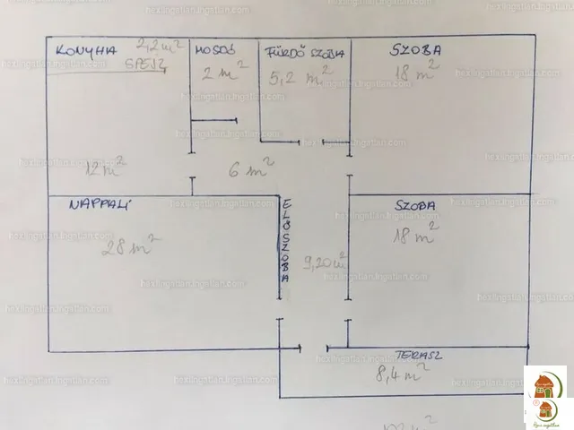 Eladó ház Piliscsaba 102 nm