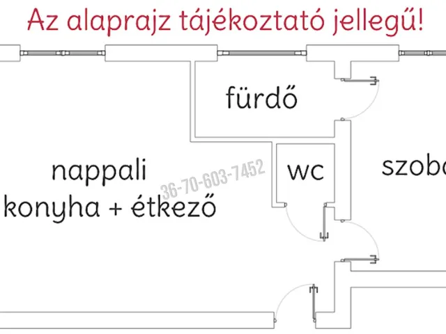 Eladó lakás Budapest IX. kerület 50 nm