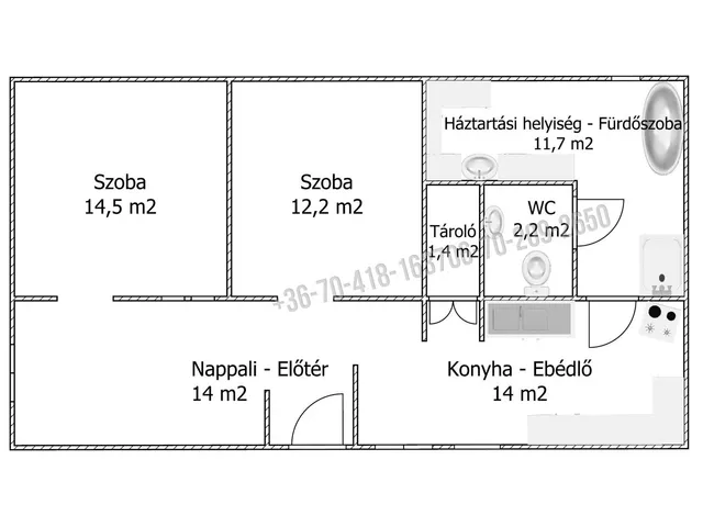 Eladó ház Szigethalom 70 nm