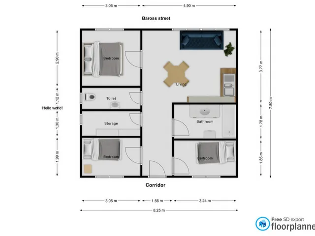Eladó lakás Budapest VIII. kerület 73 nm