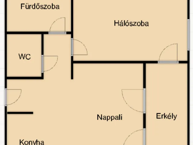 Eladó lakás Budapest XIII. kerület 41 nm