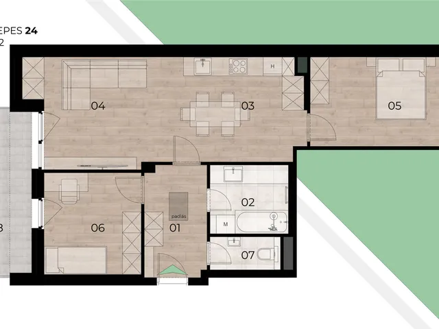 Eladó lakás Budapest XIV. kerület 70 nm