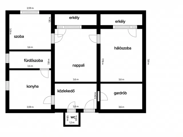 Eladó lakás Budapest II. kerület 83 nm