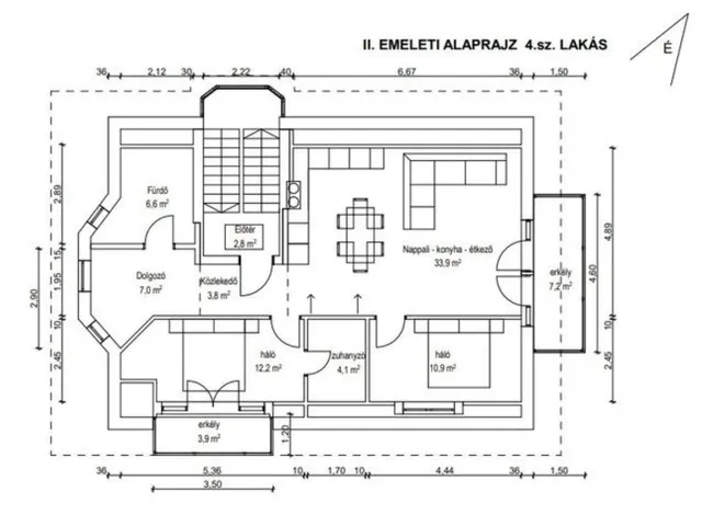 Eladó lakás Budapest XII. kerület, Széchenyi-hegy 84 nm
