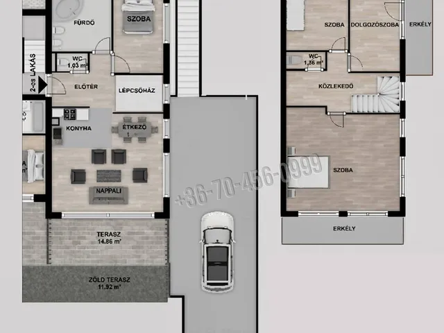 Eladó lakás Budapest XI. kerület, Madárhegy 114 nm