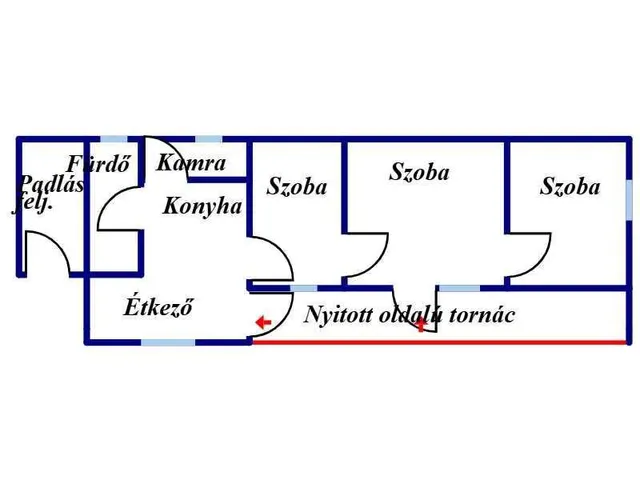 Eladó ház Sárszentágota 84 nm