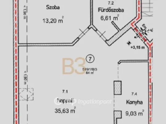 Eladó lakás Velence 64 nm