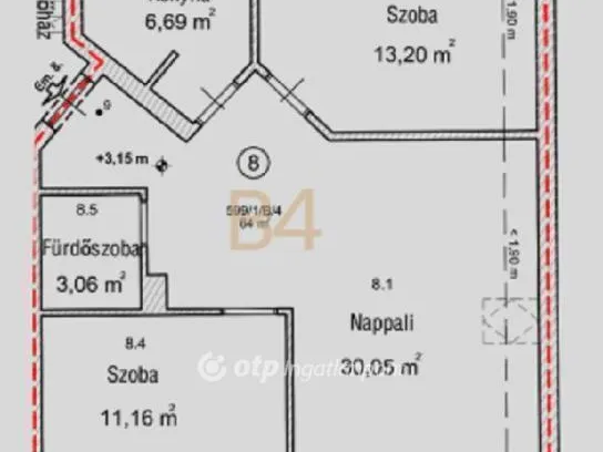 Eladó lakás Velence 64 nm