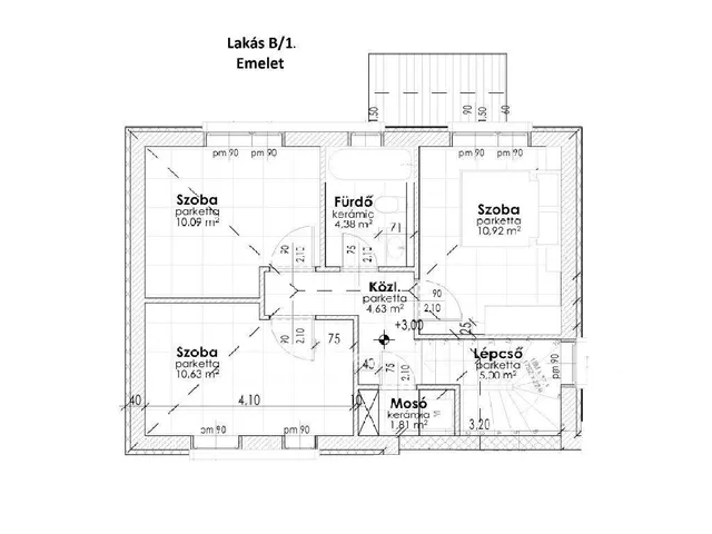 Eladó lakás Velence 95 nm