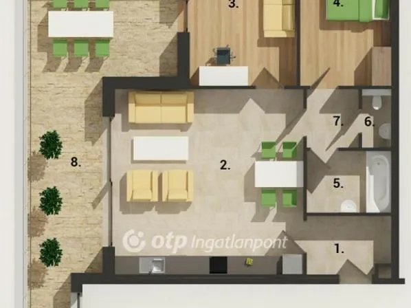 Eladó lakás Balatonkenese 91 nm