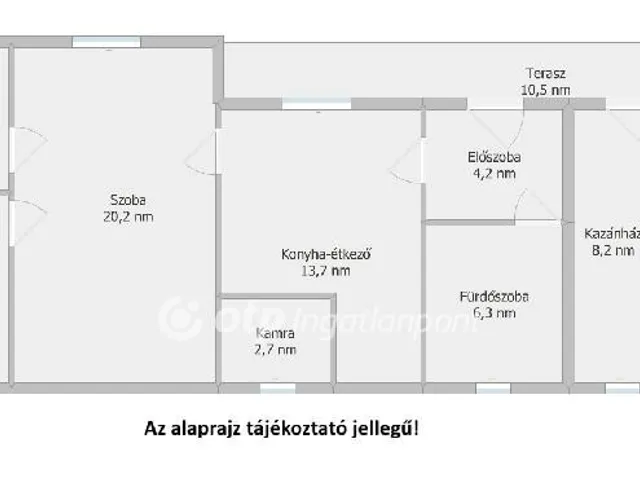 Eladó ház Pusztaszabolcs 74 nm