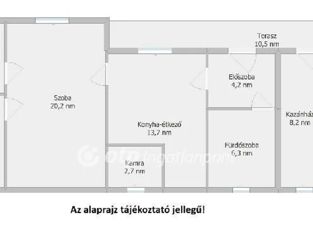 Eladó ház Pusztaszabolcs 74 nm