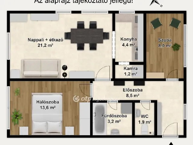 Eladó lakás Székesfehérvár 63 nm