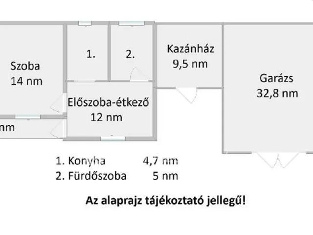 Eladó ház Sárbogárd 55 nm