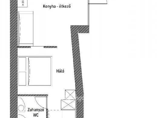 Eladó lakás Siófok 41 nm